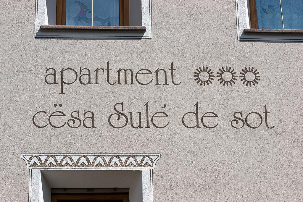 Apartament Cesa Sule De Sot Ortisei Zewnętrze zdjęcie